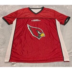 Arizona Cardinals NFL Flag Jersey Adult XL Red White Reversible Mesh Football